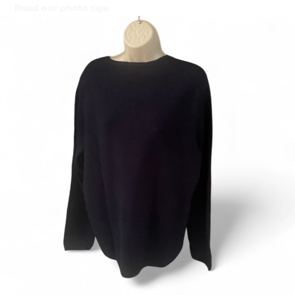Mango Men's Deep Blue Crewneck Sweater